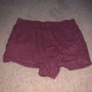 Maroon shorts